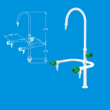 Laboratory faucets